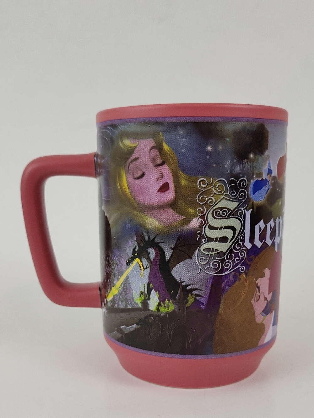 Disney Store Movie Moments Mug SLEEPING BEAUTY Large Ceramic 20 oz Hard to Find!